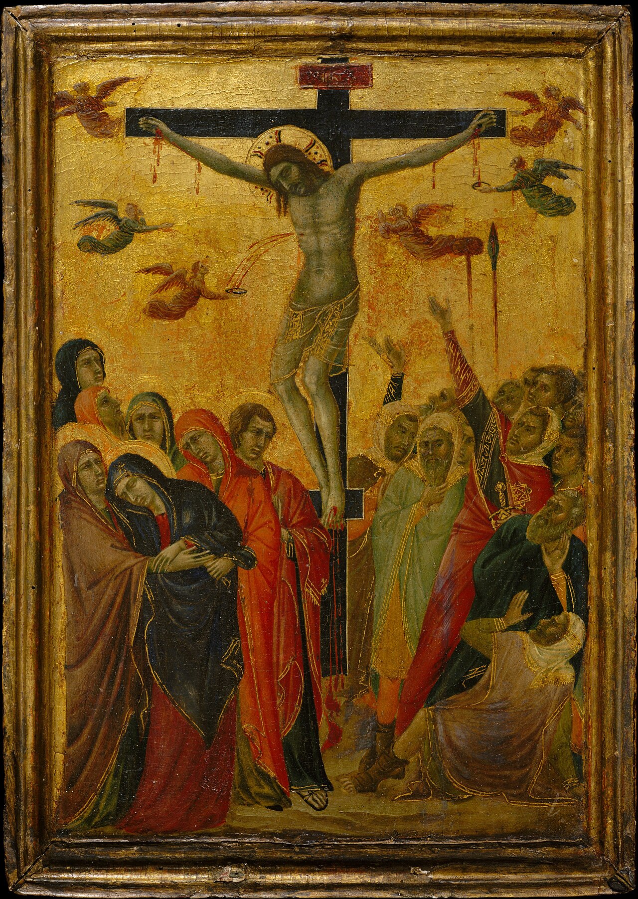The Crucifixion by Segna di Bonaventura