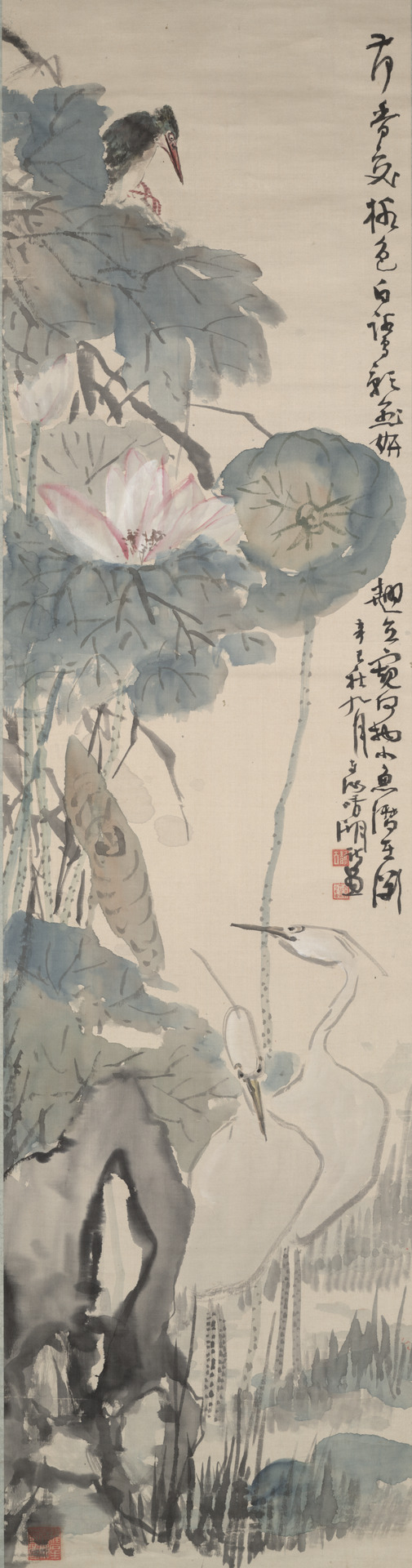 Egrets by Lotu by Seiko Okuhara