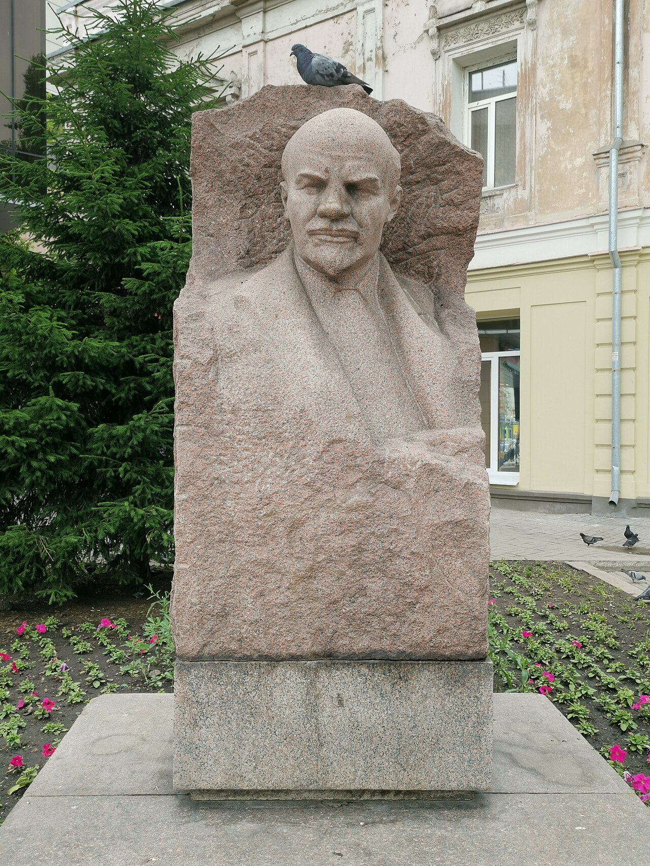 Relief of Lenin in Irkutsk by Sergey Dmitriyevich Merkurov