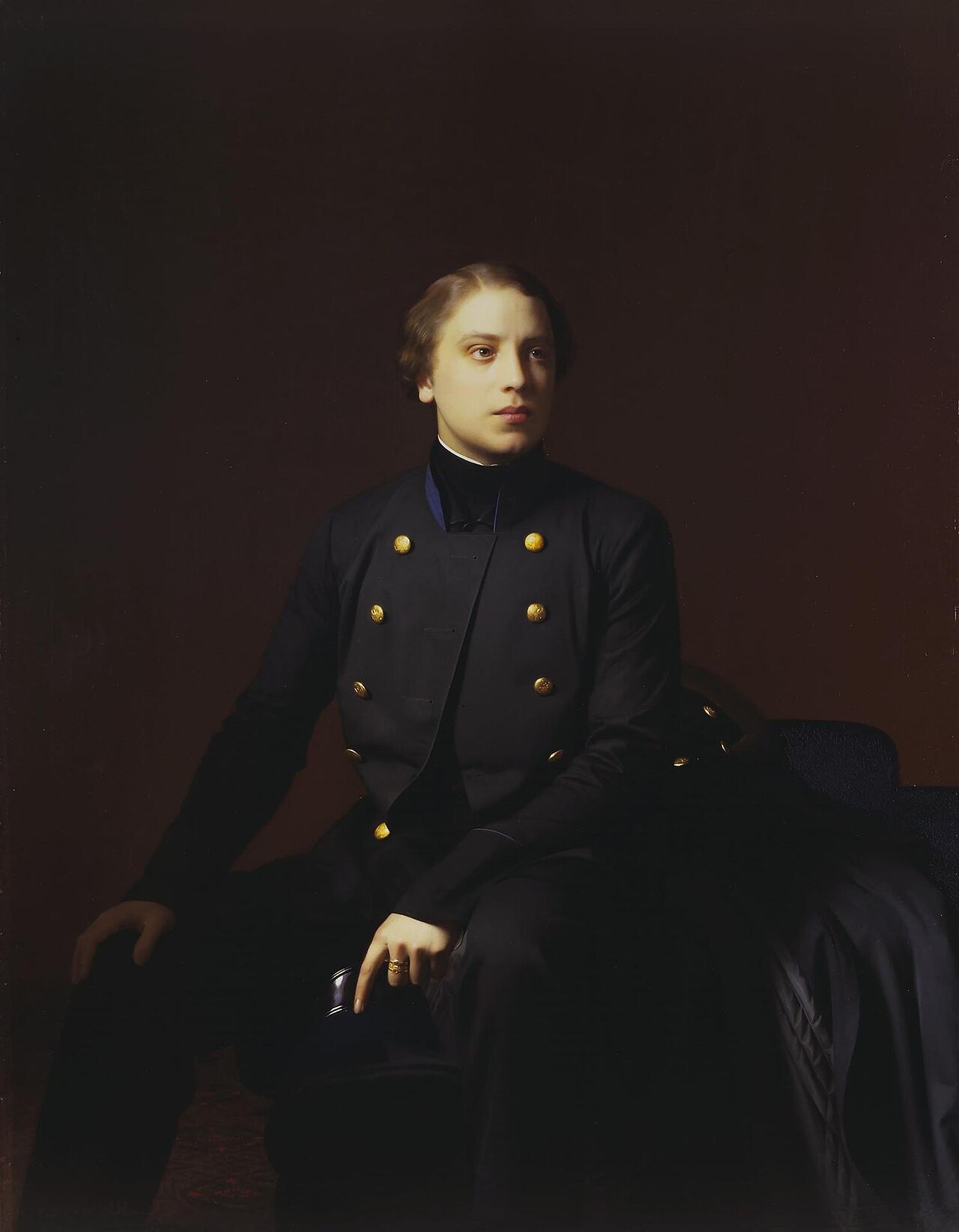 Portrait of Nikolai Stroganov by Sergey Zaryanko