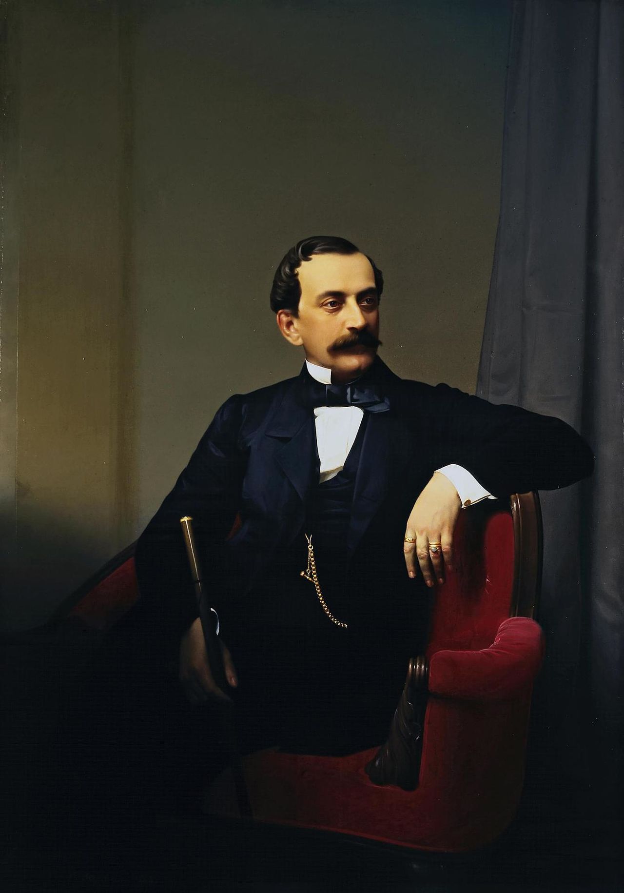 Portrait of Prince Nikolai Yusupov by Sergey Zaryanko