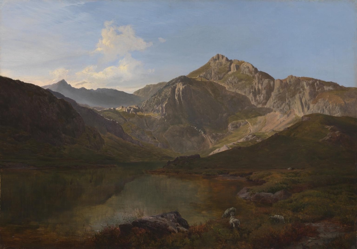 In Snowdonia by Sidney Richard Percy