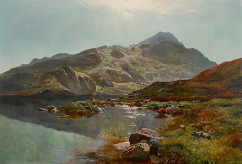 Snowdon by Sidney Richard Percy