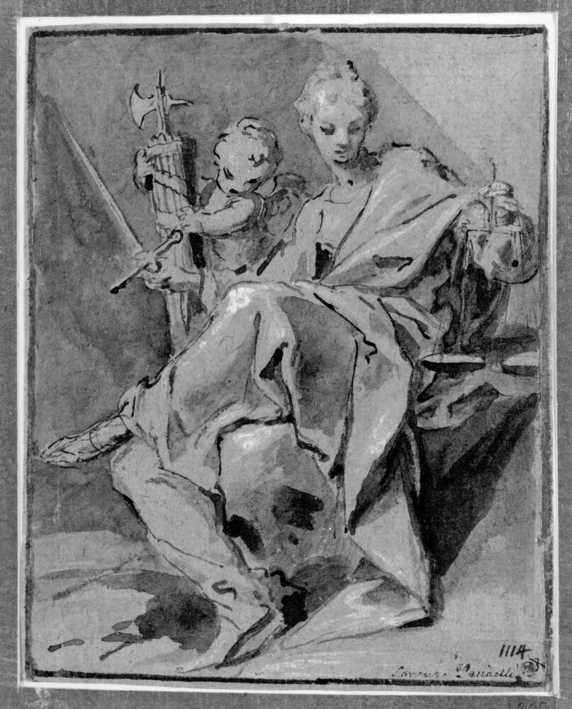 Allegory of Justice by Sigismondo Caula