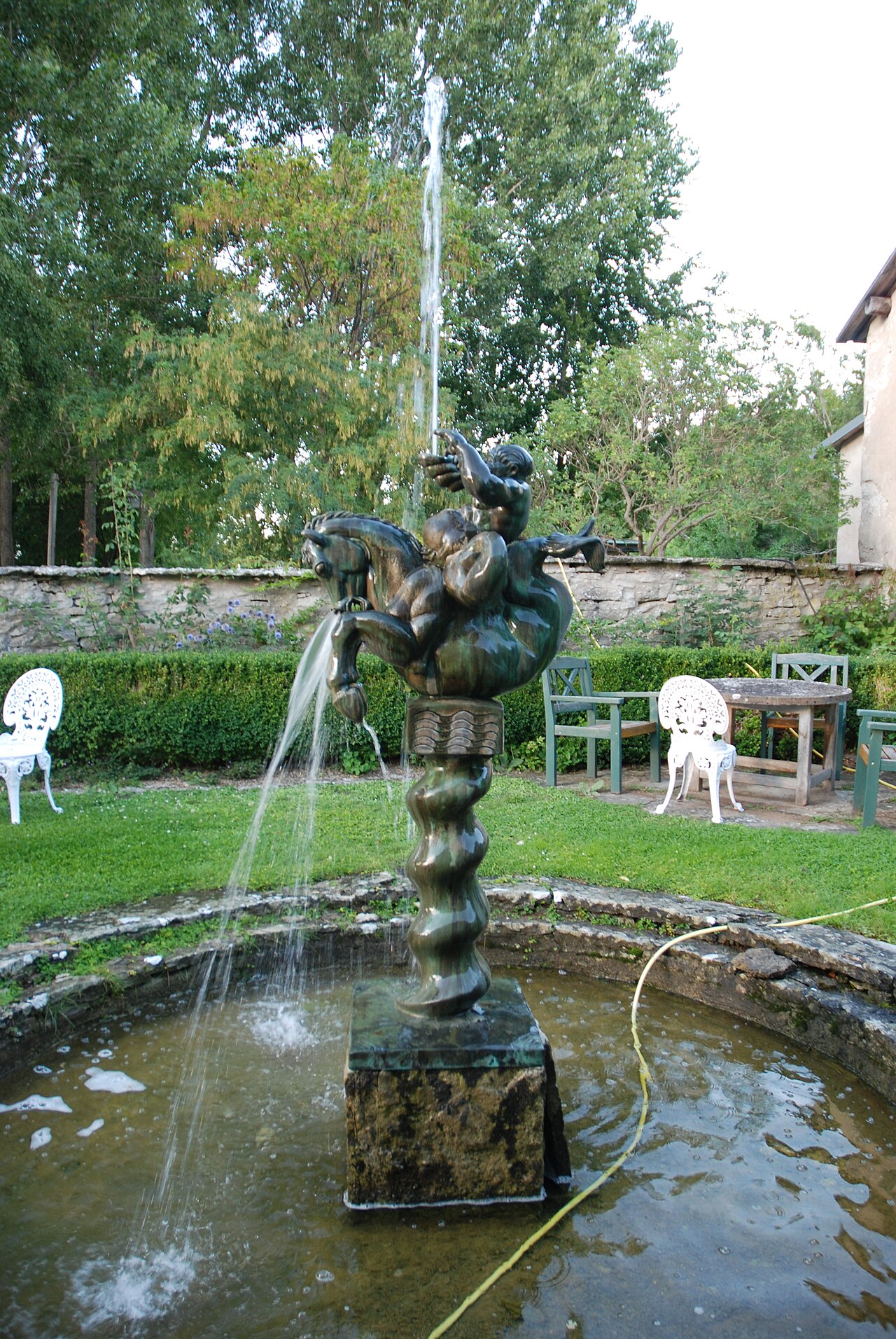 fountain Villa Muramaris by Sigrid Fridman