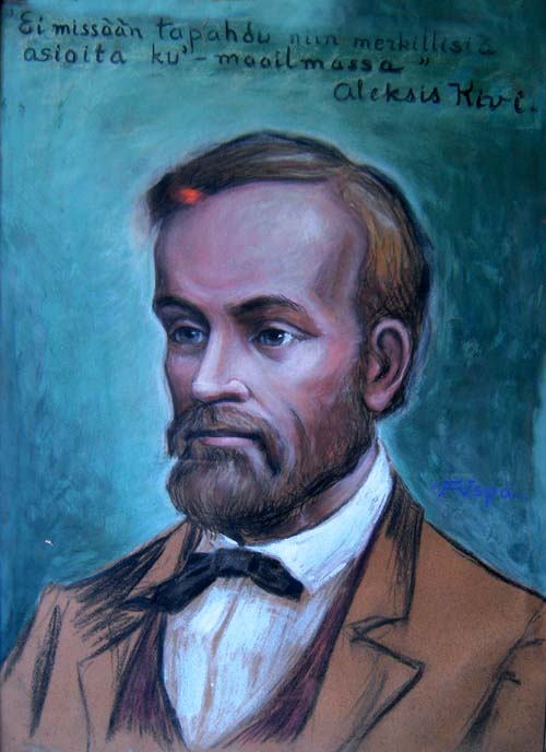 Aleksis Kivi by Sigurd Wettenhovi-Aspa