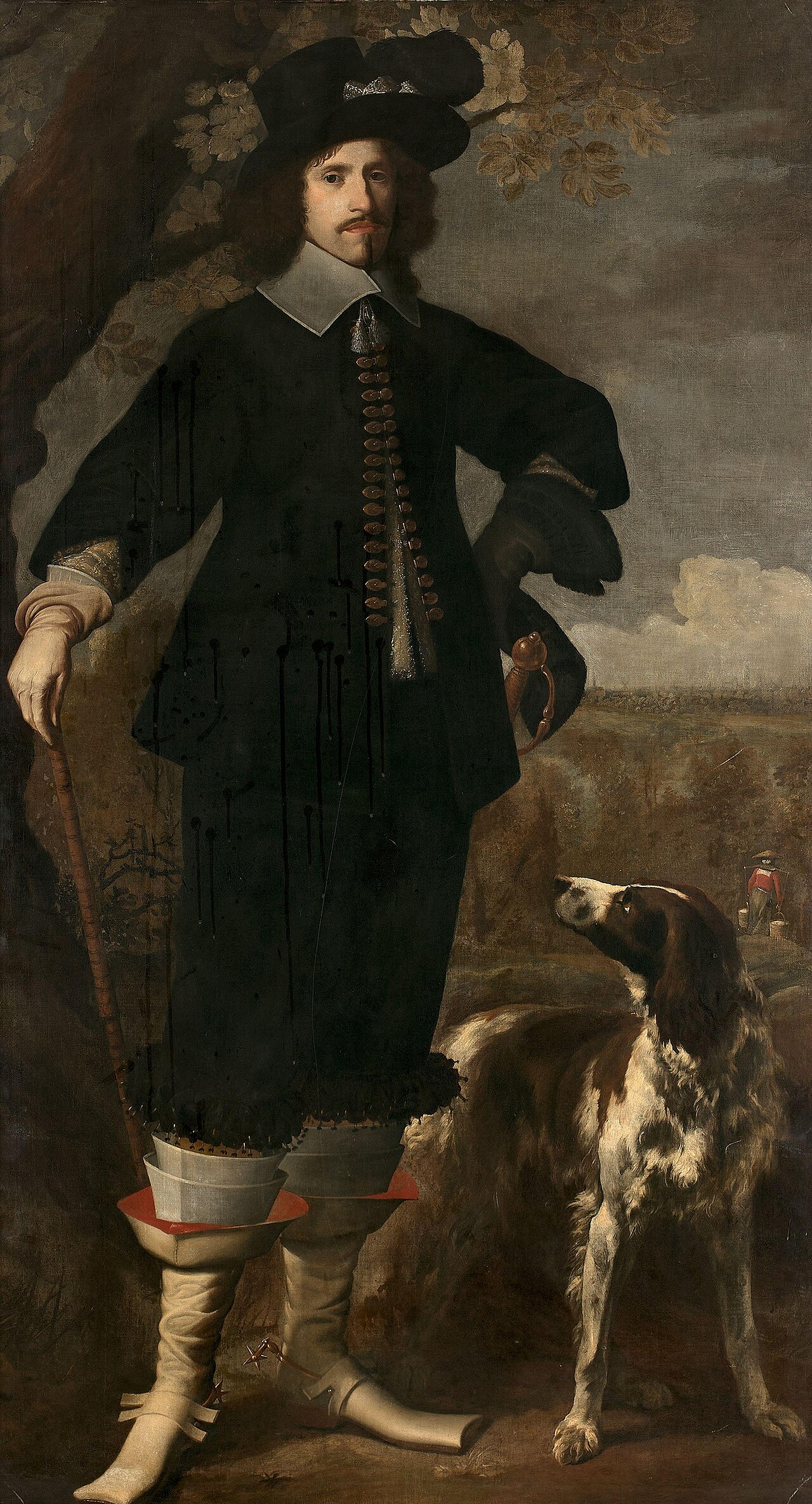 Portrait of Lodewijk Filips, 9th Count of Egmont and 6th Prince of Gavere by Simon Peter Tilemann