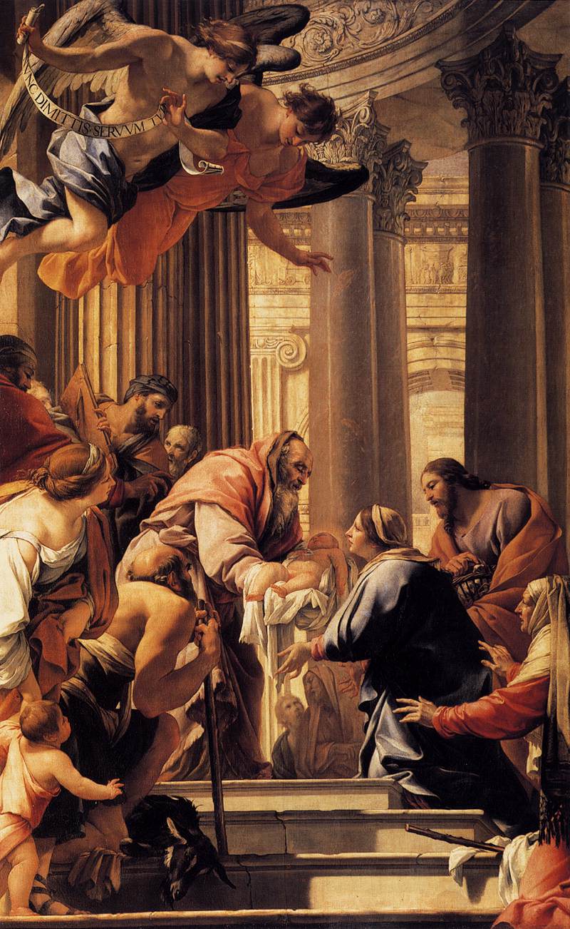 The Presentation in the Temple by Simon Vouet