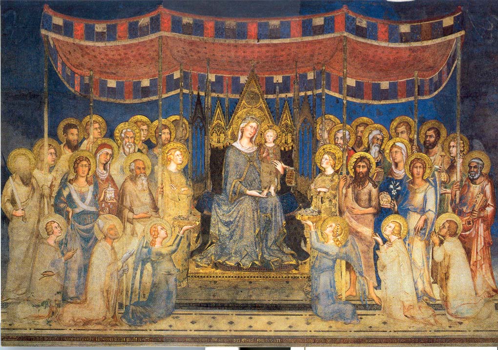 Maestà by Simone Martini