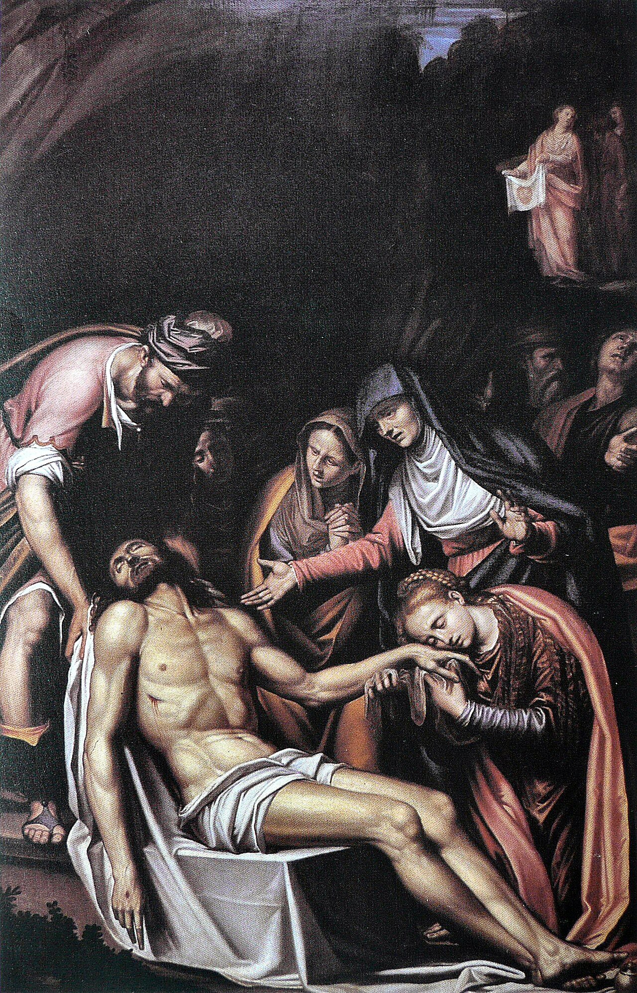 Entombment of Christ by Simone Peterzano