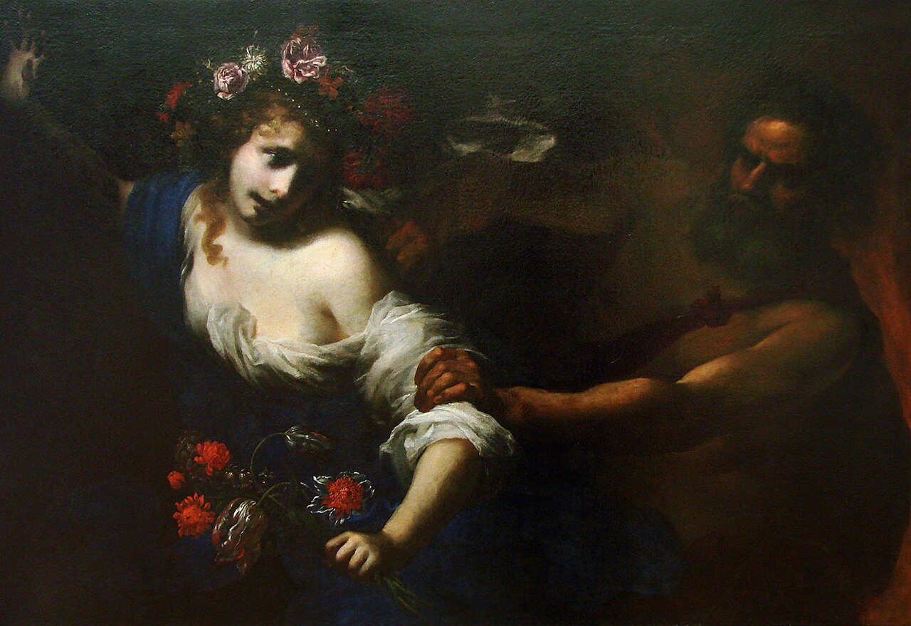 The Rape of Proserpine by Simone Pignoni