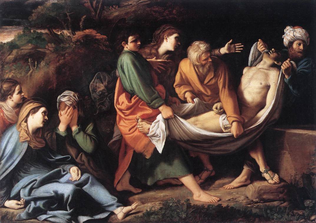 The Entombment of Christ by Sisto Badalocchio