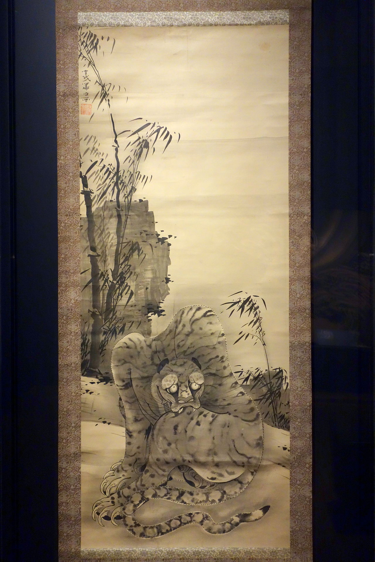 Tiger by Soga Shōhaku