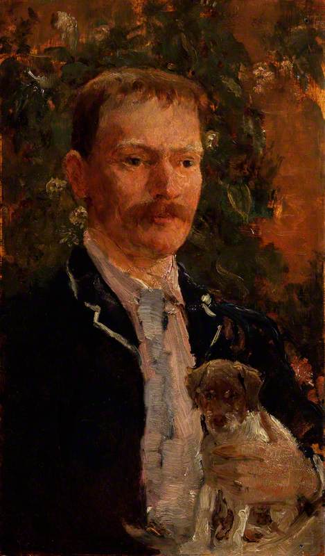 Jerome Klapka Jerome by Solomon Joseph Solomon