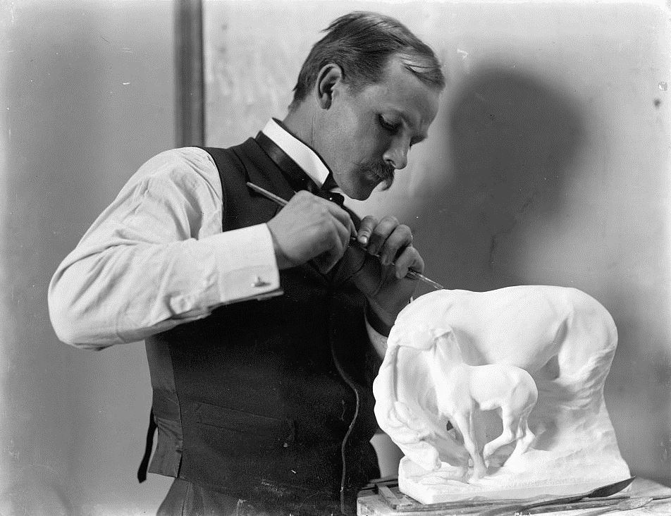 Portrait of Solon Borglum