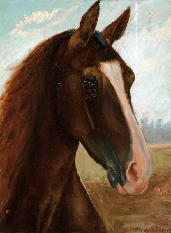 The Horse's Head by Solon Borglum