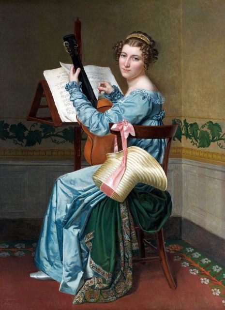 Portrait of Victorine van der Haert by Sophie Fremiet
