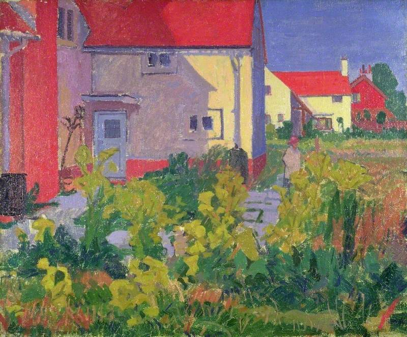 Harold Gilman's House at Letchworth, Hertfordshire by Spencer Gore