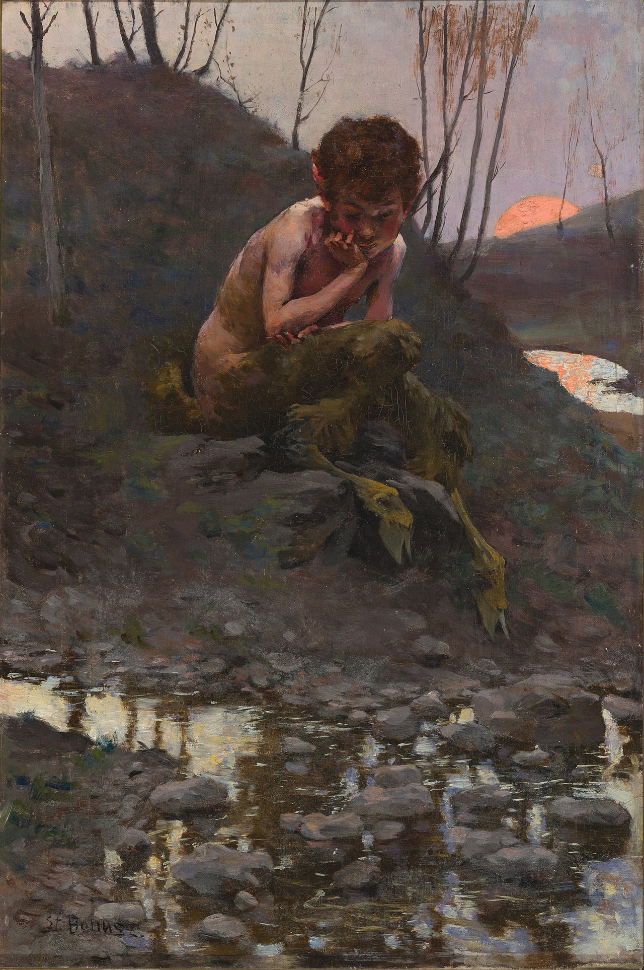 Little Faun by Stanisław Bohusz-Siestrzeńcewicz