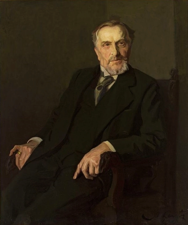 Portrait of Emil Albert Ferdynand Wedel. by Stanisław Lentz
