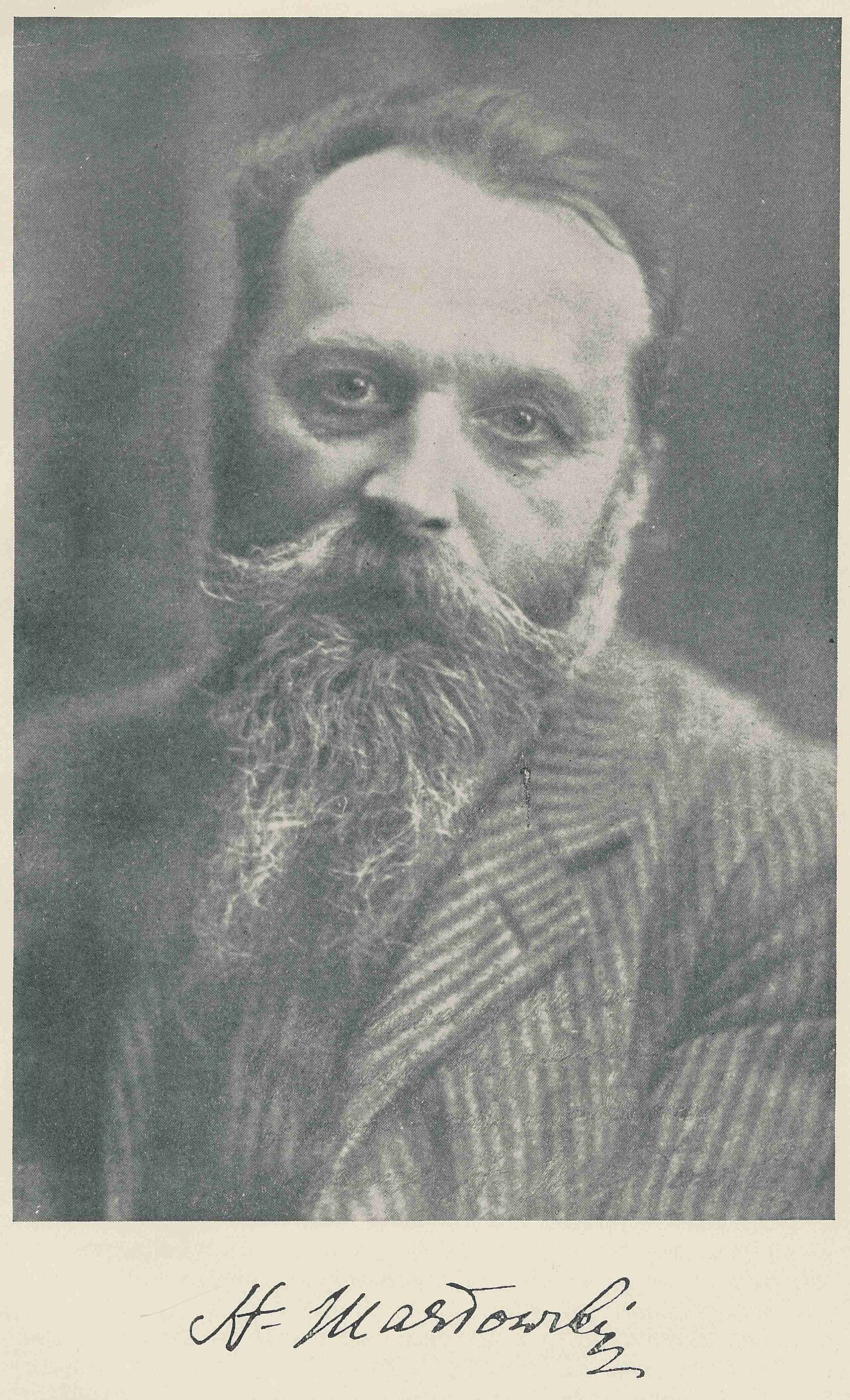 Portrait of Stanisław Masłowski