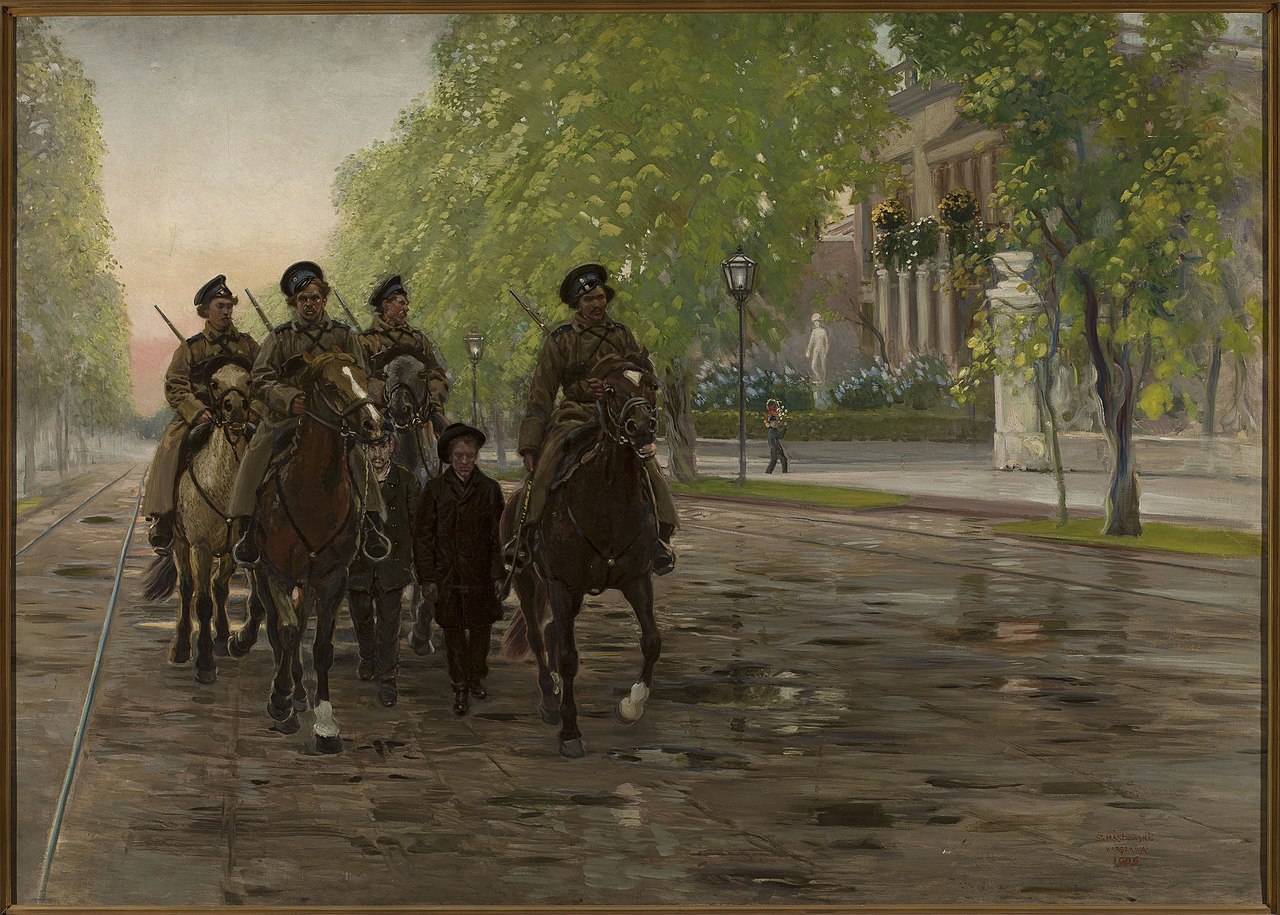 Spring of 1905 by Stanisław Masłowski