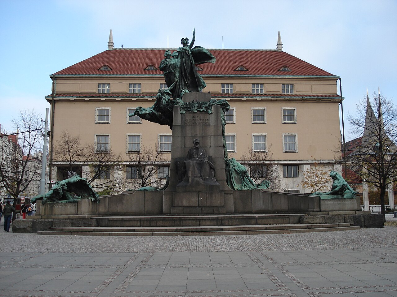František Palacký Monument, Prague by Stanislav Sucharda