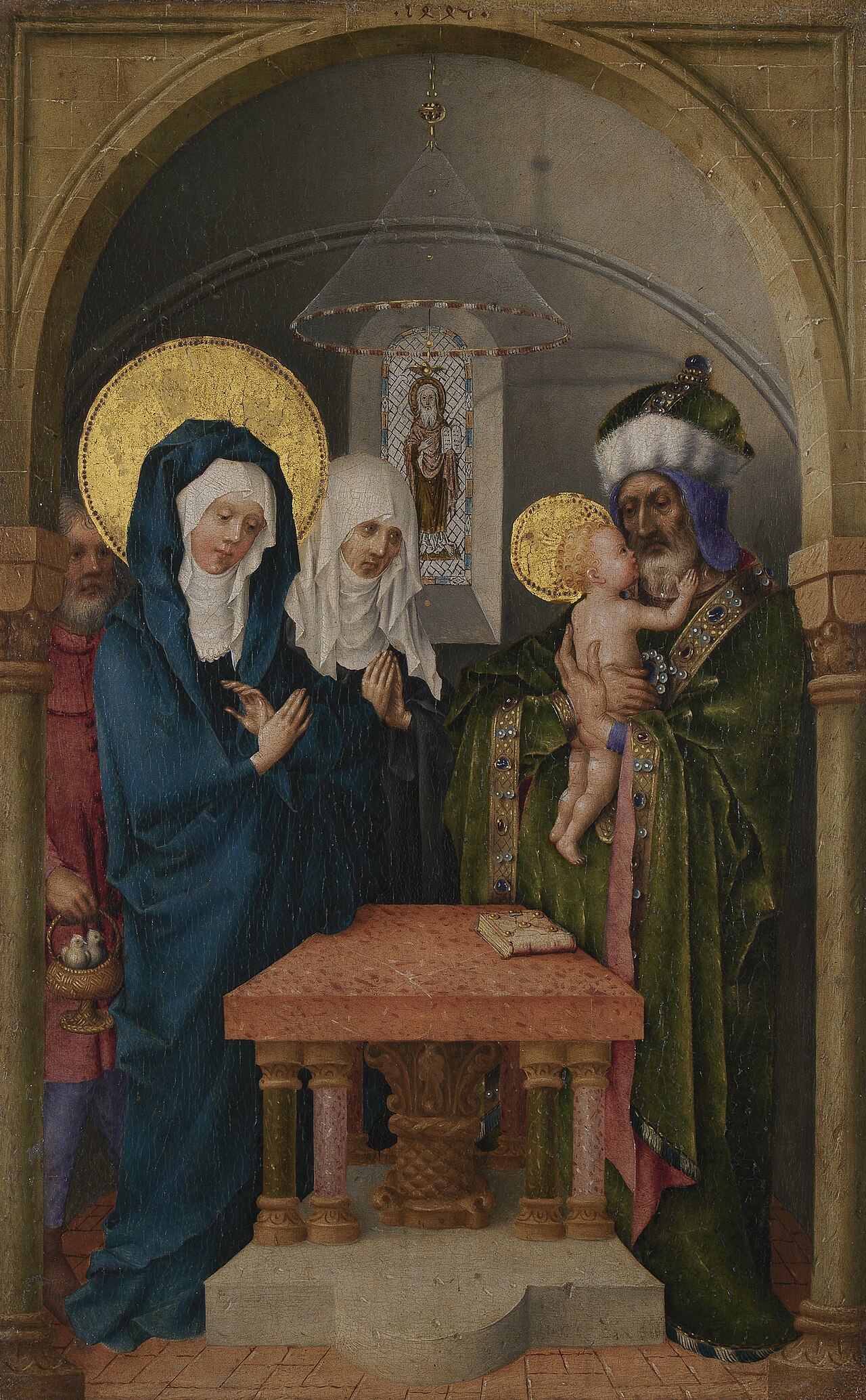 Presentation of Christ in the Temple by Stefan Lochner