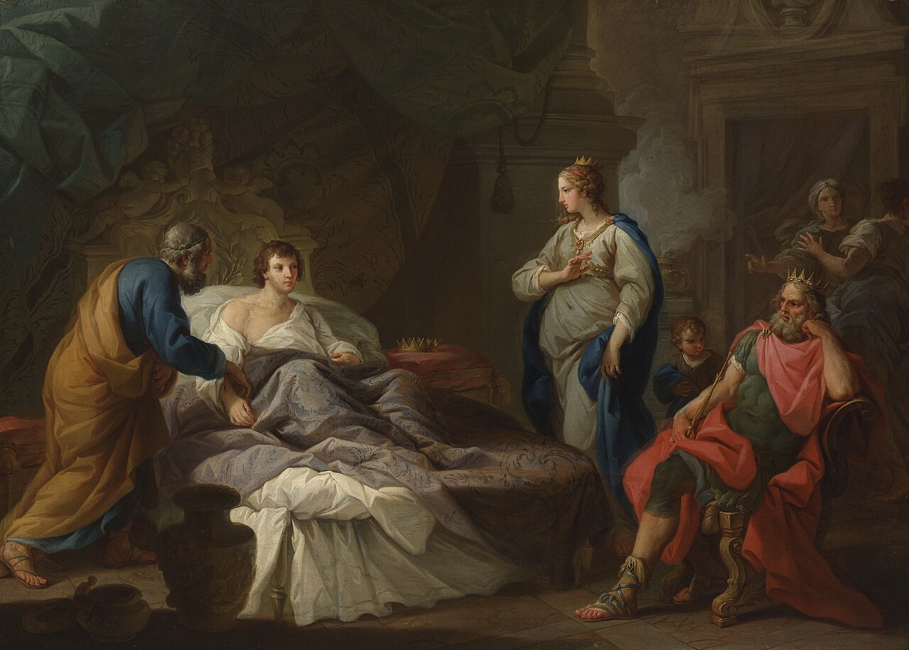 Antiochus Yearning for Stratonice by Stefano Pozzi