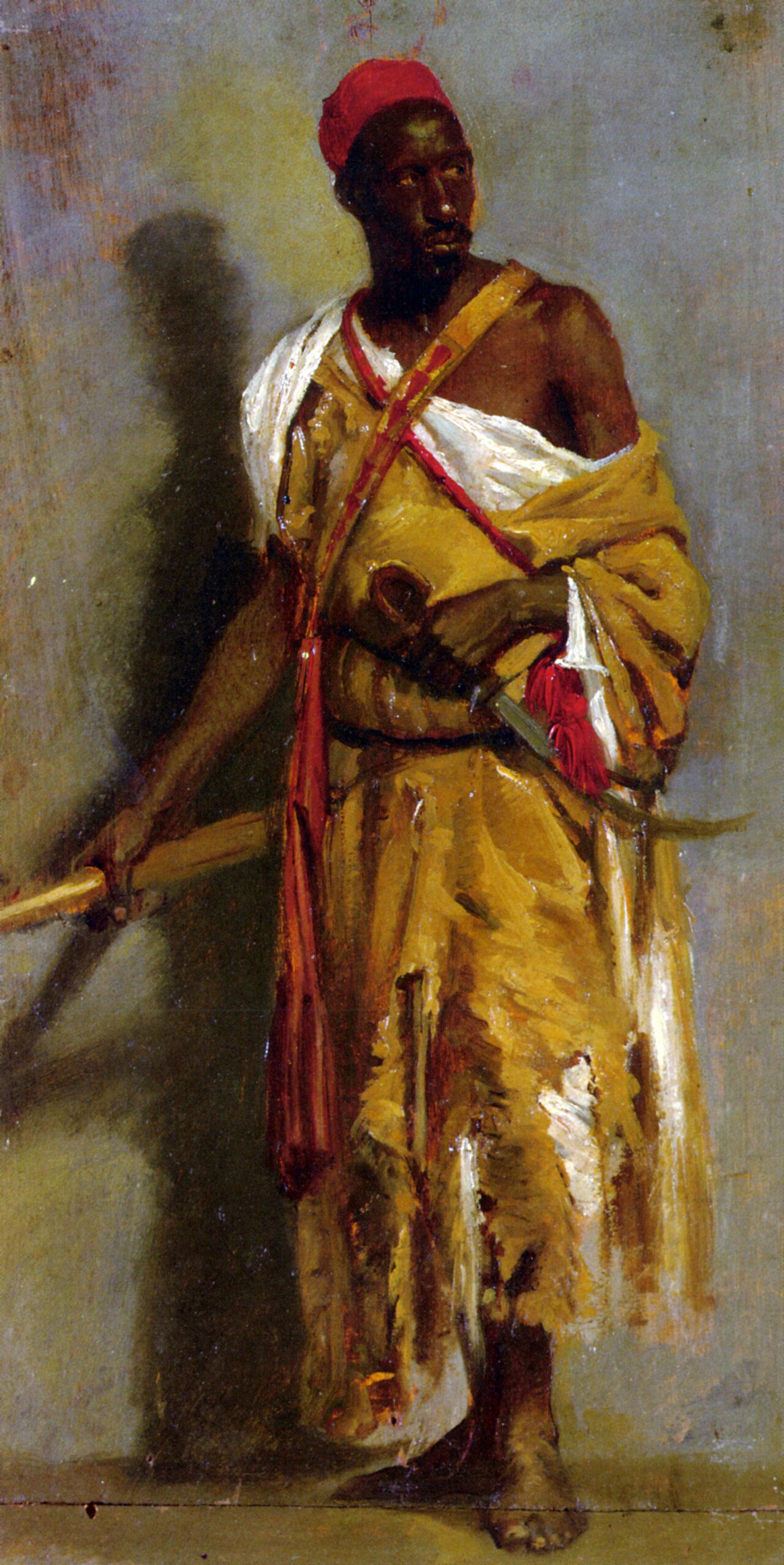 A Moroccan Guard by Stefano Ussi