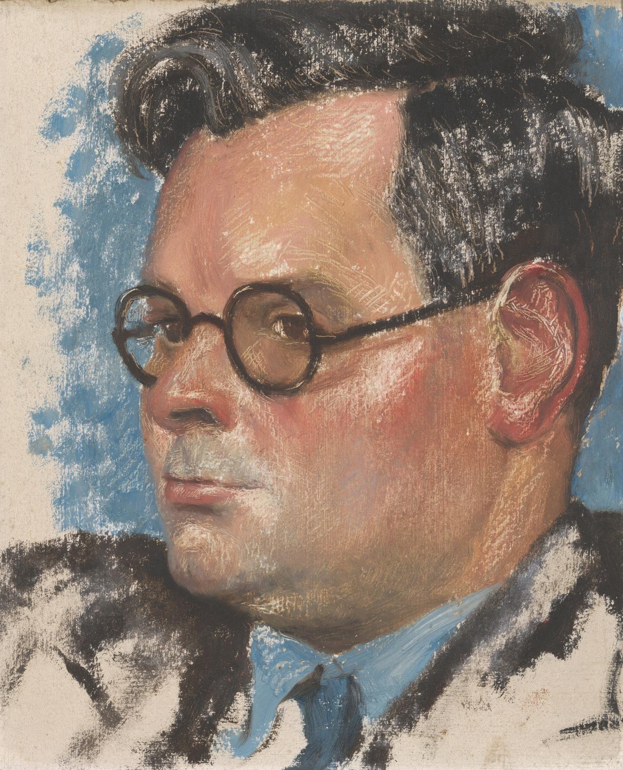 Raymond Postgate by Stella Bowen