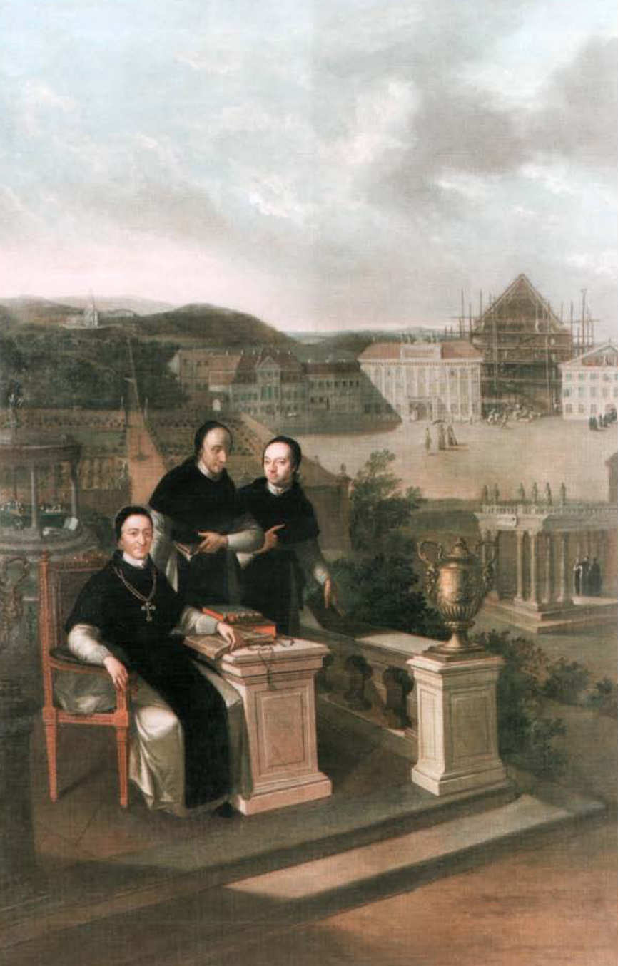 Abbot Marian Reuter and the Lyceum at Szombathely by Stephan Dorfmeister