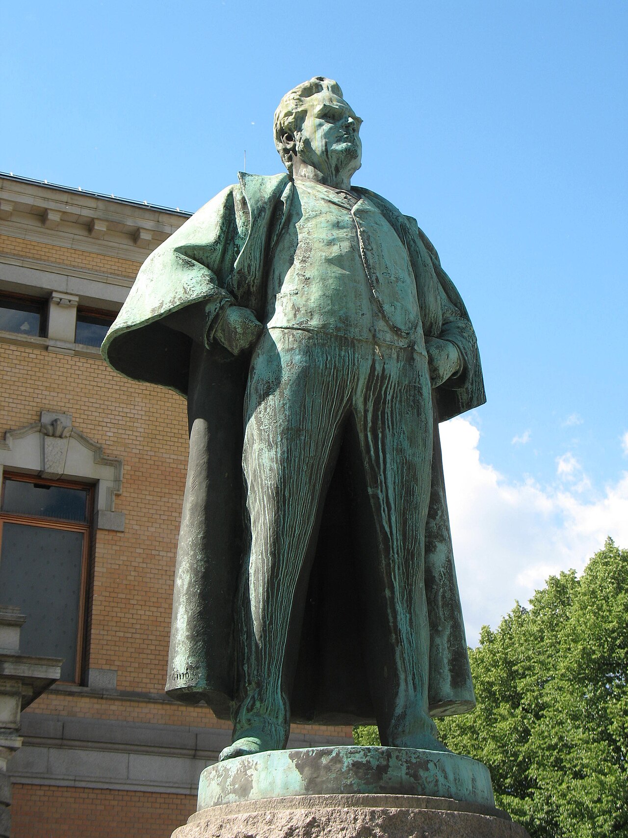 Bjørnstjerne Bjørnson by Stephan Sinding