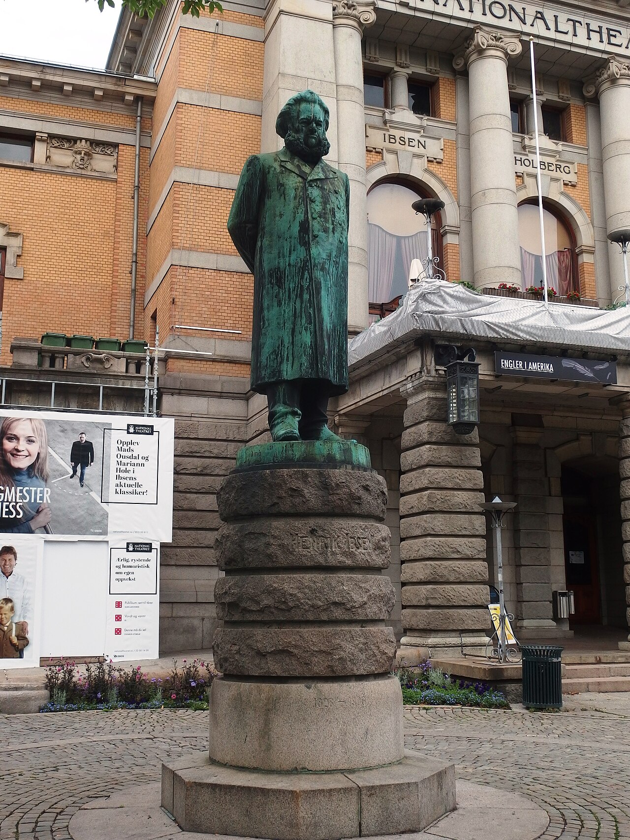 Henrik Ibsen by Stephan Sinding