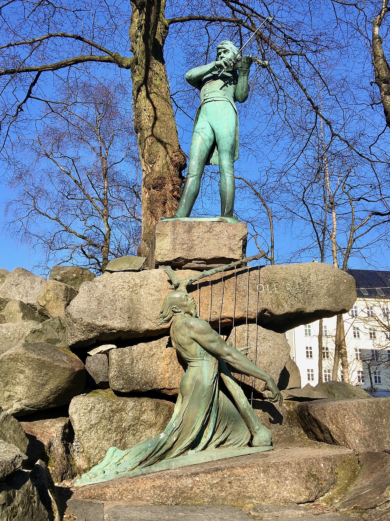 Ole Bull by Stephan Sinding