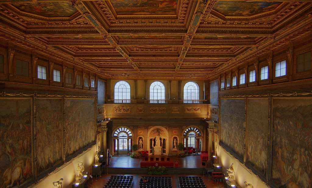 Salone dei Cinquecento by Stradanus