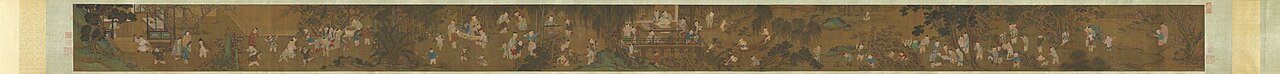 One Hundred Children in the Long Spring by Su Hanchen