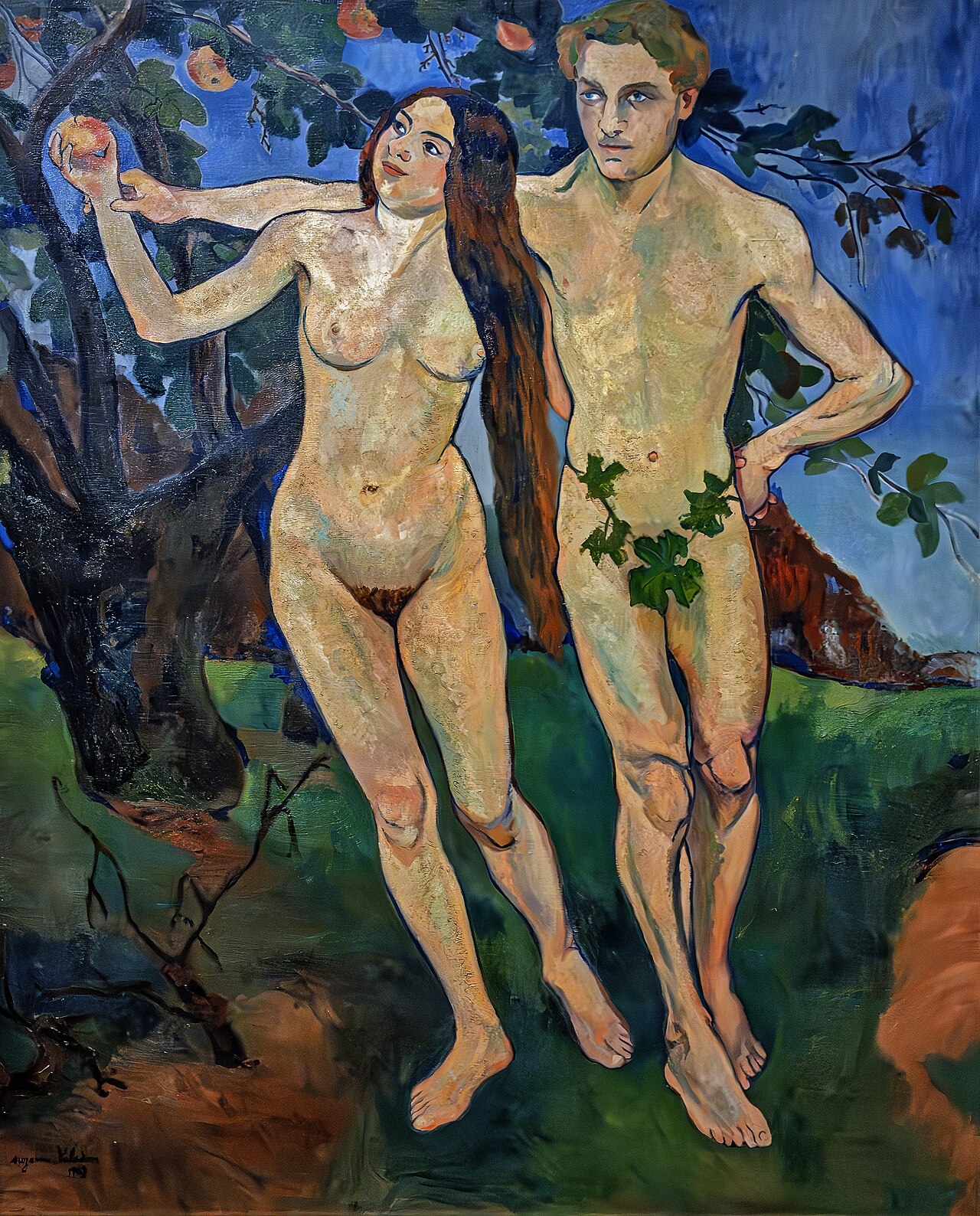 Adam and Eve by Suzanne Valadon