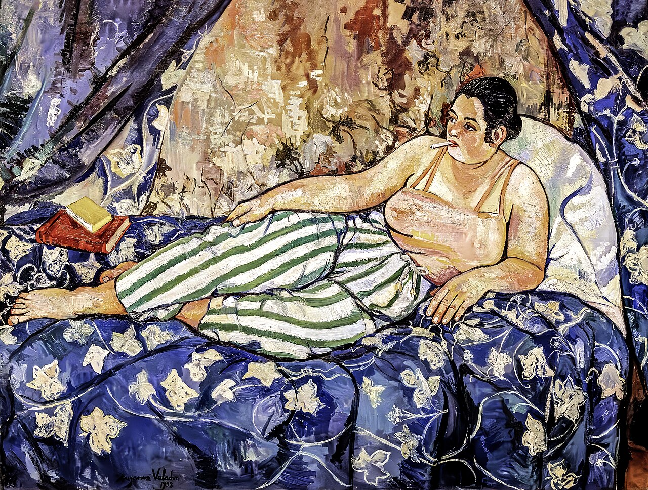 The Blue Room by Suzanne Valadon