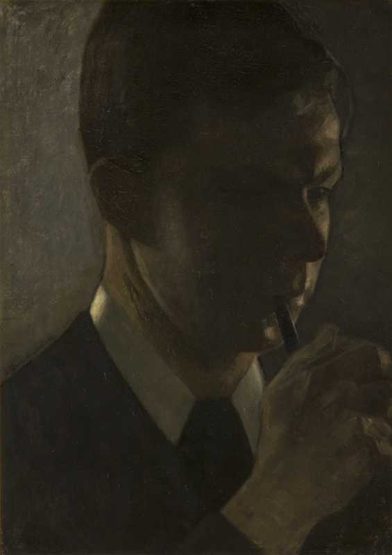 Portrait of Svend Hammershøi