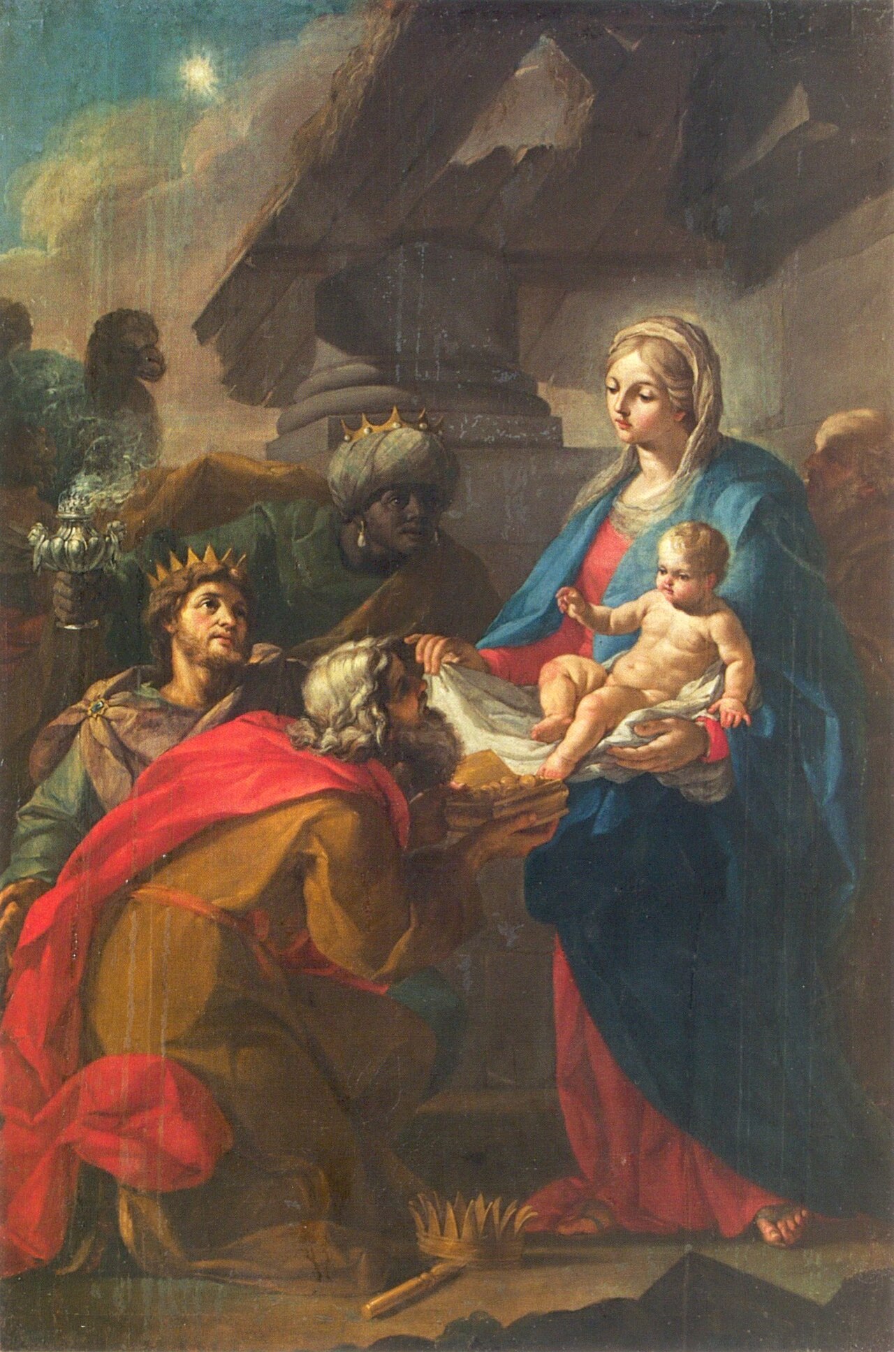 Adoration of the Magi by Szymon Czechowicz