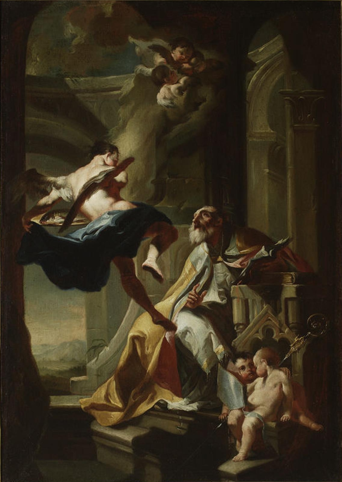 Miracle of St. Ulrich by Szymon Czechowicz