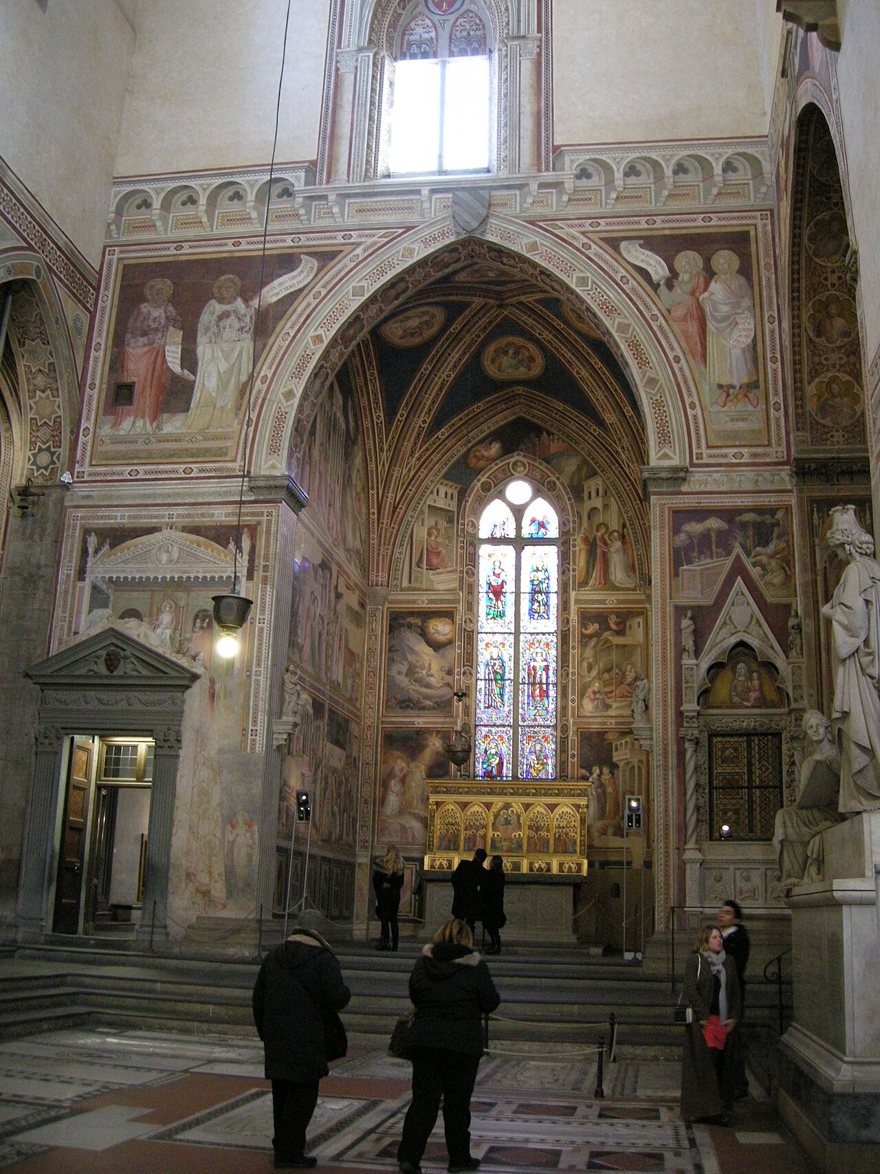 Baroncelli Chapel by Taddeo Gaddi
