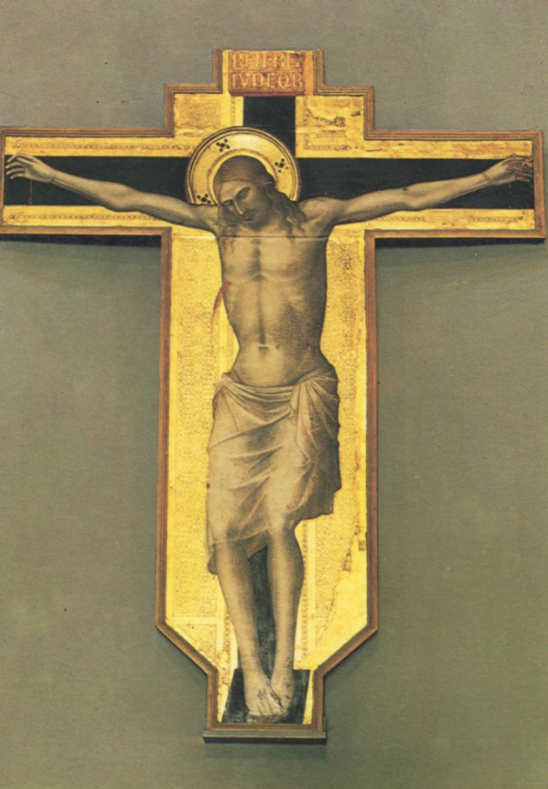 Crucifix by Taddeo Gaddi by Taddeo Gaddi