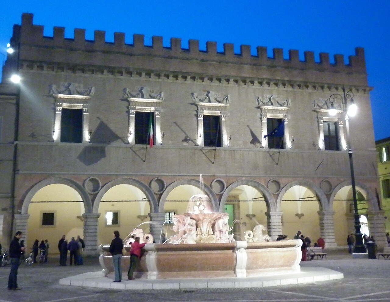 Ducal Palace of Pesaro by Taddeo Zuccari