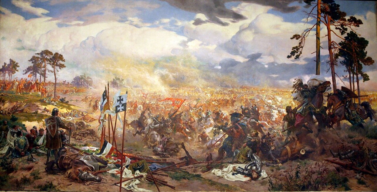 Battle of Grunwald diorama by Tadeusz Popiel