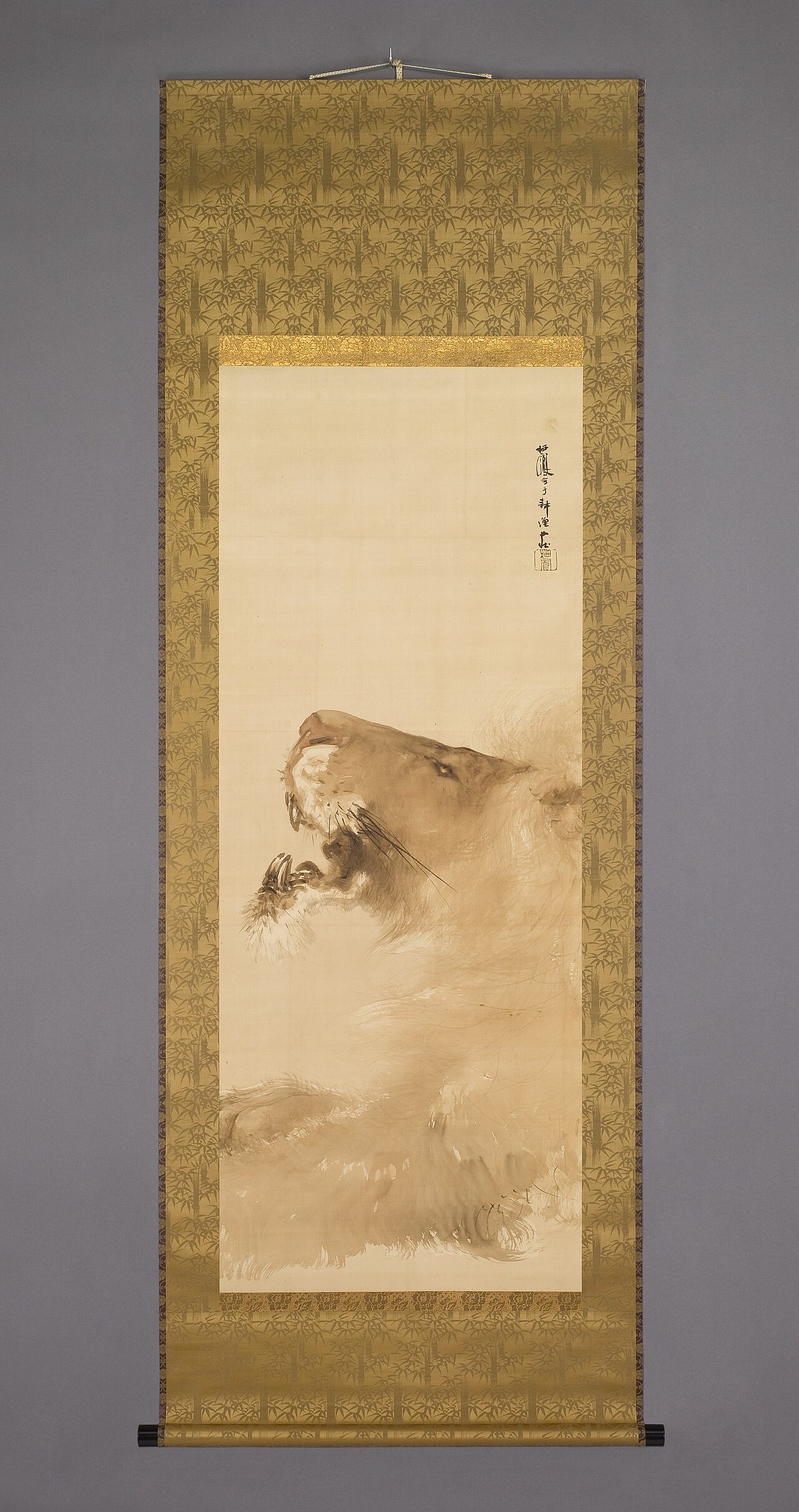 Lion by Takeuchi Seihō