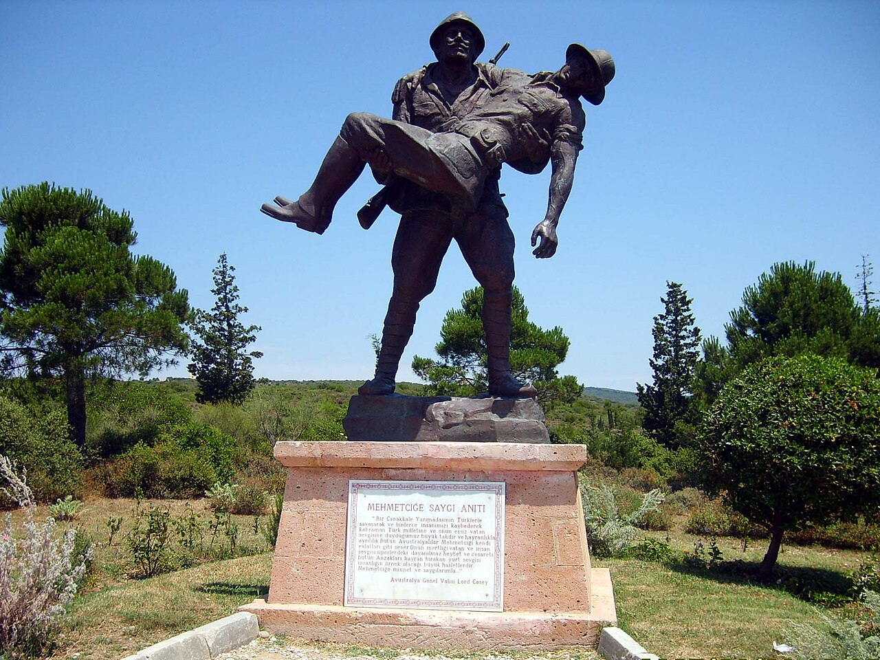 Respect to Mehmetçik Monument by Tankut Öktem