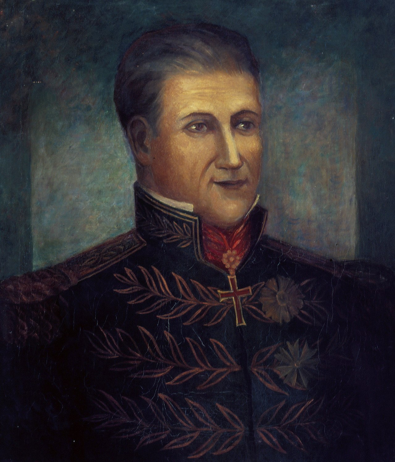 Retrato de Marechal Arouche by Tarsila do Amaral