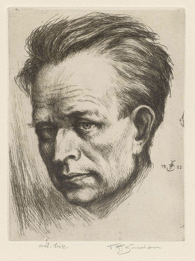 Portrait of Tavík František Šimon